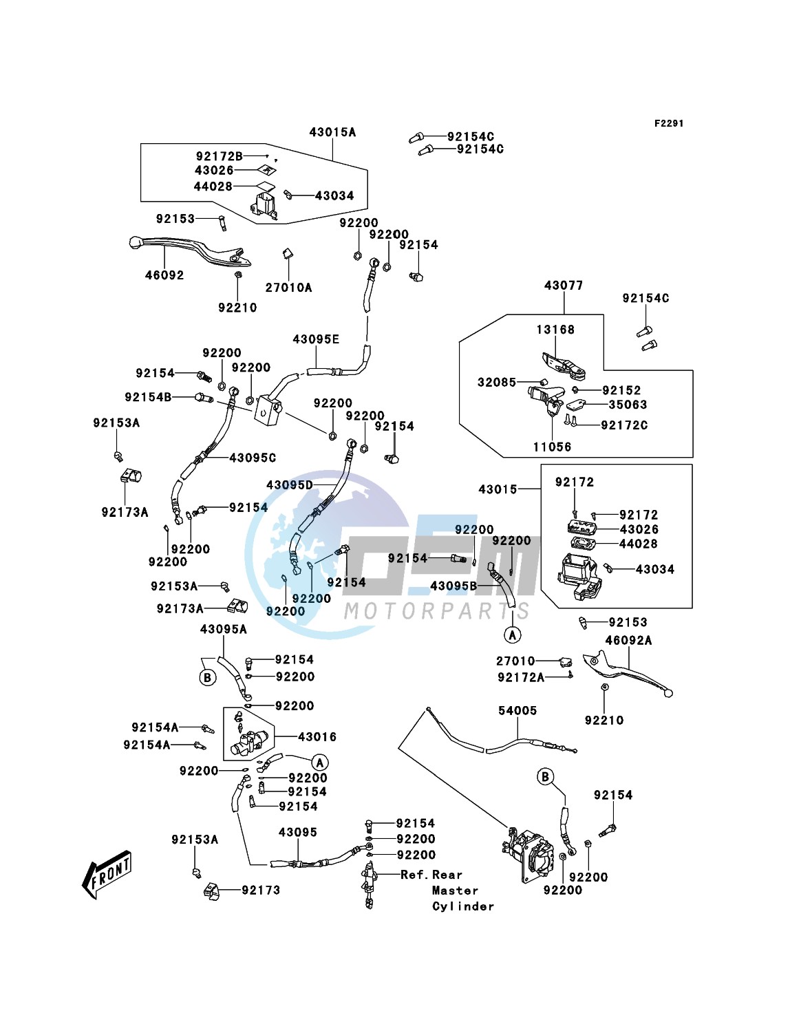 Front Master Cylinder