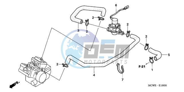 AIR INJECTION VALVE