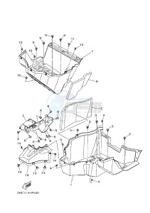 YXZ1000E YXZ10YMXH YXZ1000R EPS (2HCC) drawing STAND & FOOTREST