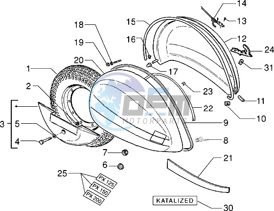 Cowls-wheel