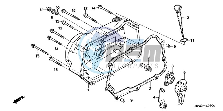 RIGHT CRANKCASE COVER