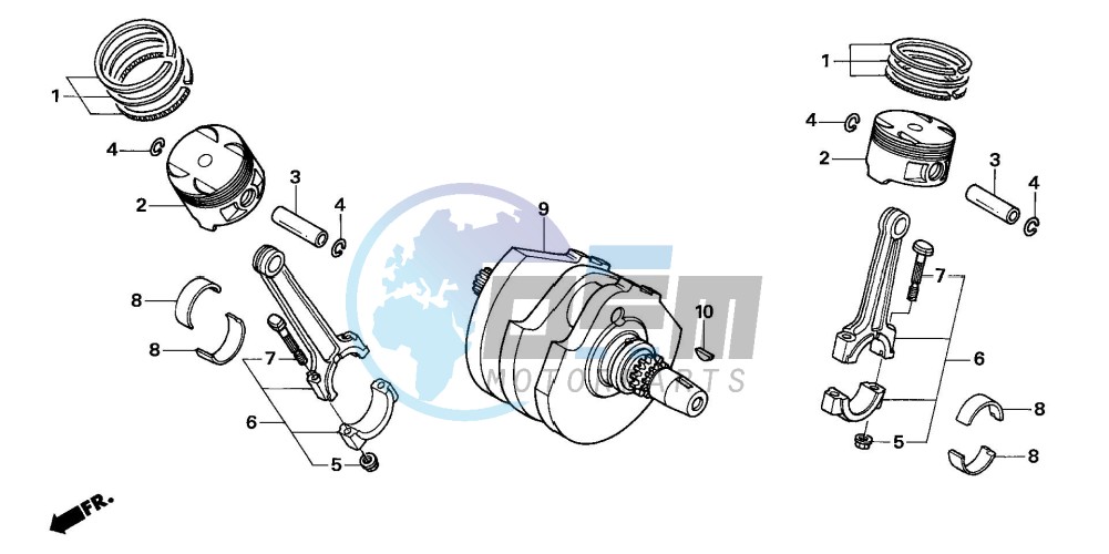 CRANKSHAFT/PISTON