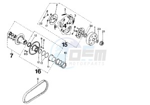 SV GEO - 125 cc drawing CLUTCH