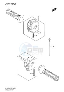 DL1000 ABS V-STROM EU drawing HANDLE SWITCH