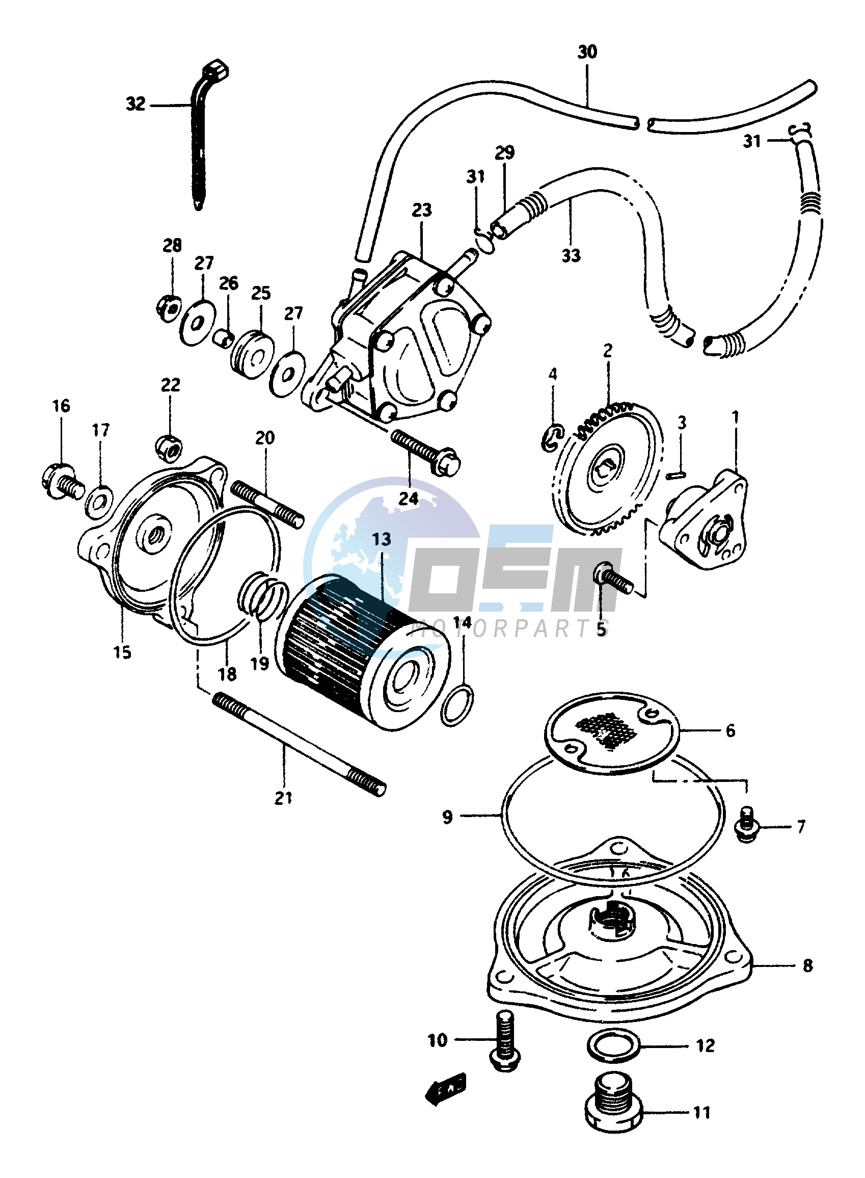 OIL PUMP - FUEL PUMP