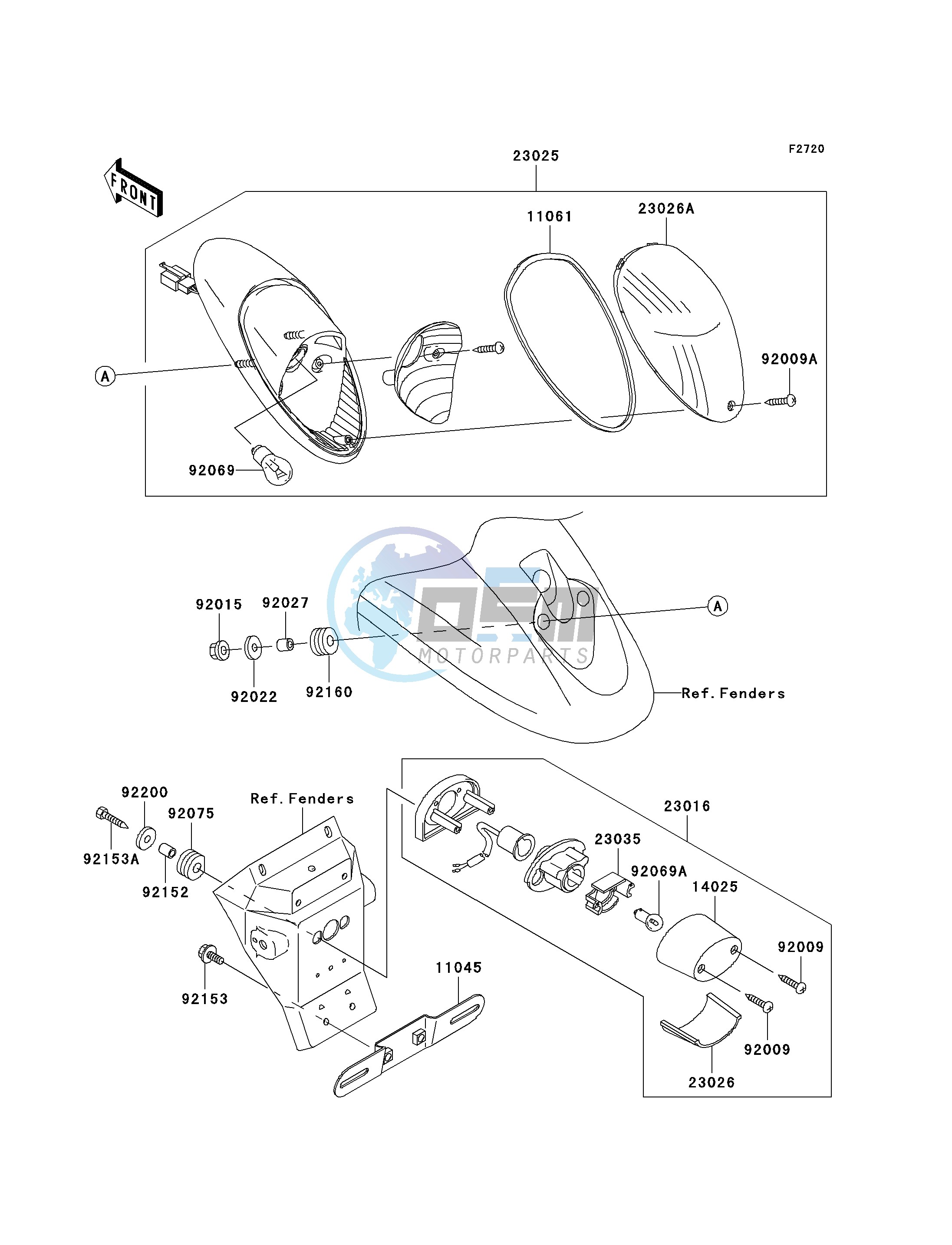 TAILLIGHT-- S- -