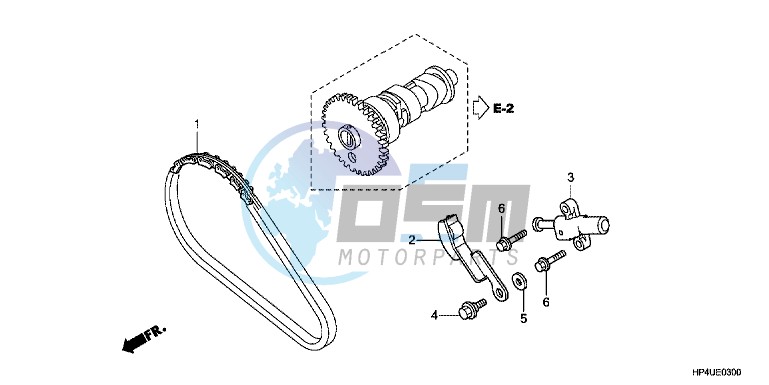 CAM CHAIN/TENSIONER