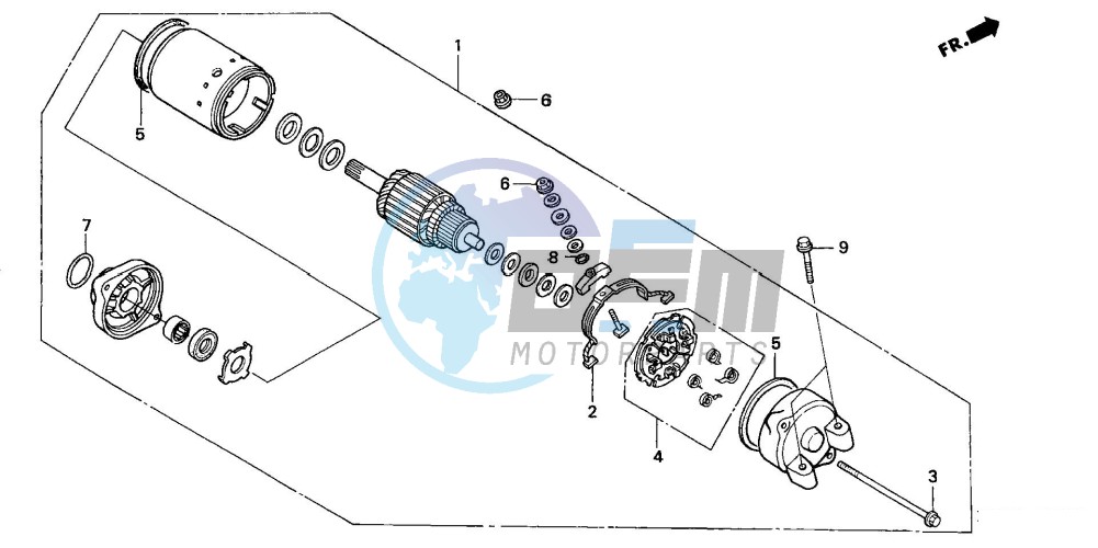 STARTING MOTOR