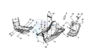 MIO 50I 45KMH (L8) EU EURO4 drawing FLOOR PANEL