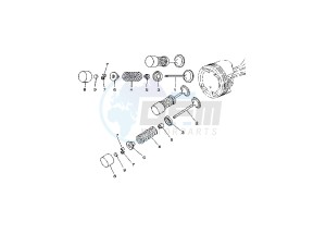 YP MAJESTY 400 drawing VALVE