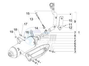 SR Max 125 drawing Silencer