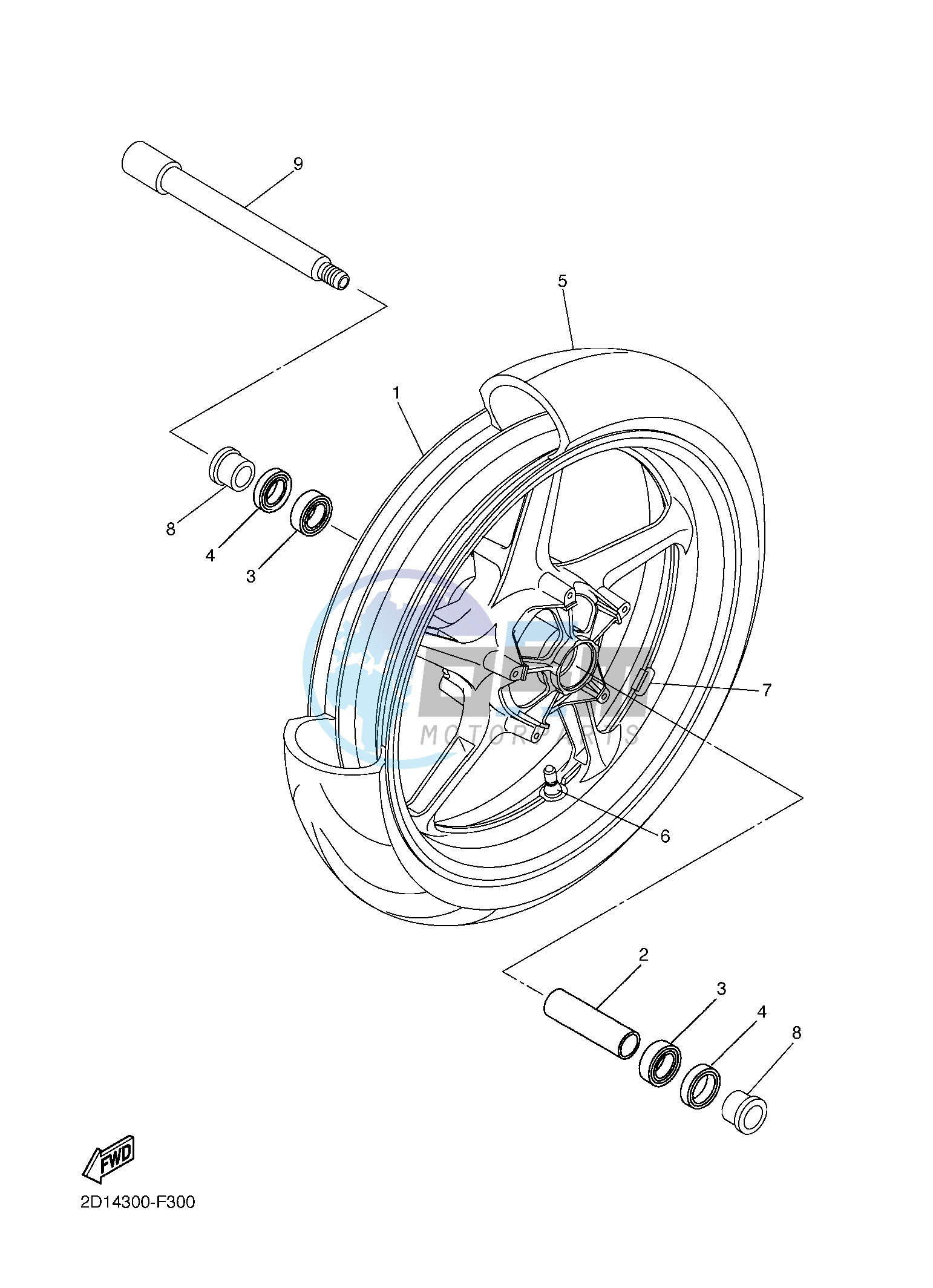 FRONT WHEEL