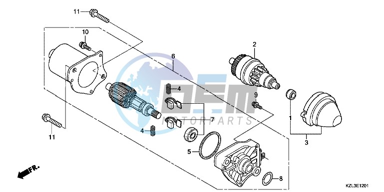 STARTING MOTOR (2)