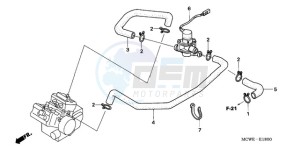 VFR800A9 Ireland - (EK / ABS MME TWO) drawing AIR INJECTION VALVE