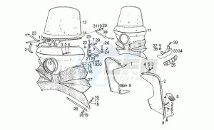 V 50 III 500 Pol. - PA VechioTipo Pol./PA VechioTipo drawing Fairing