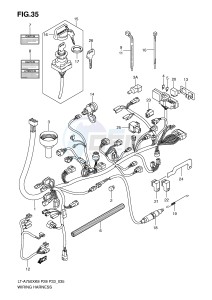 LT-A750X (P28-P33) drawing WIRING HARNESS