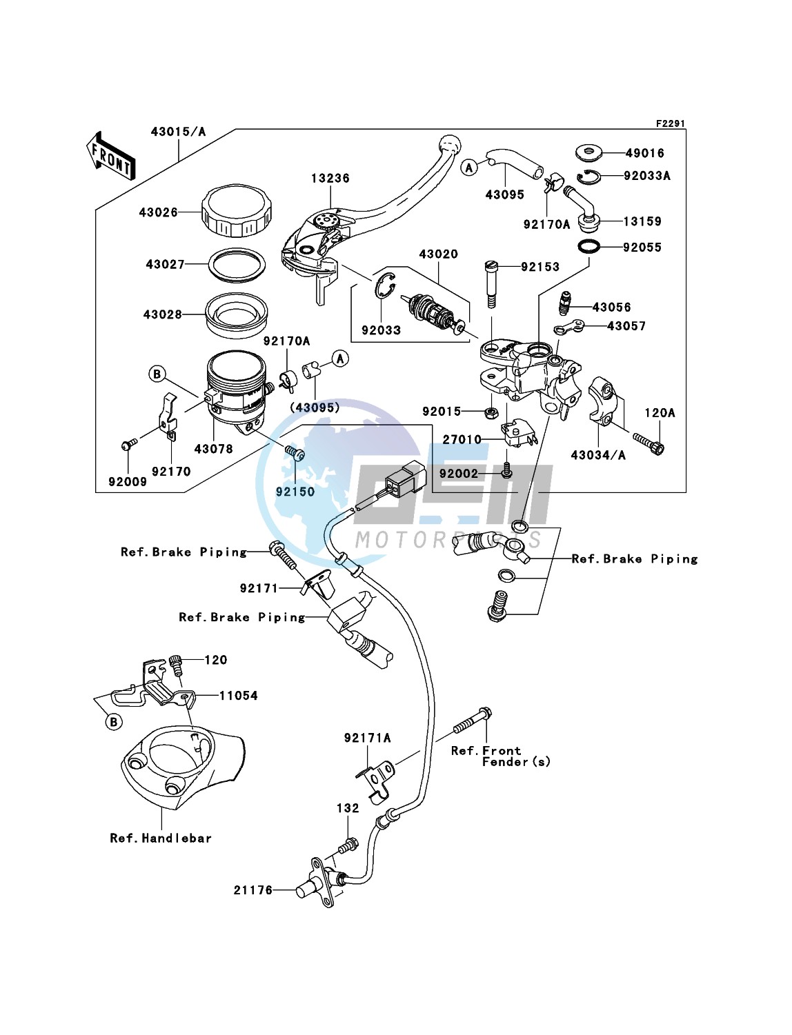 Front Master Cylinder