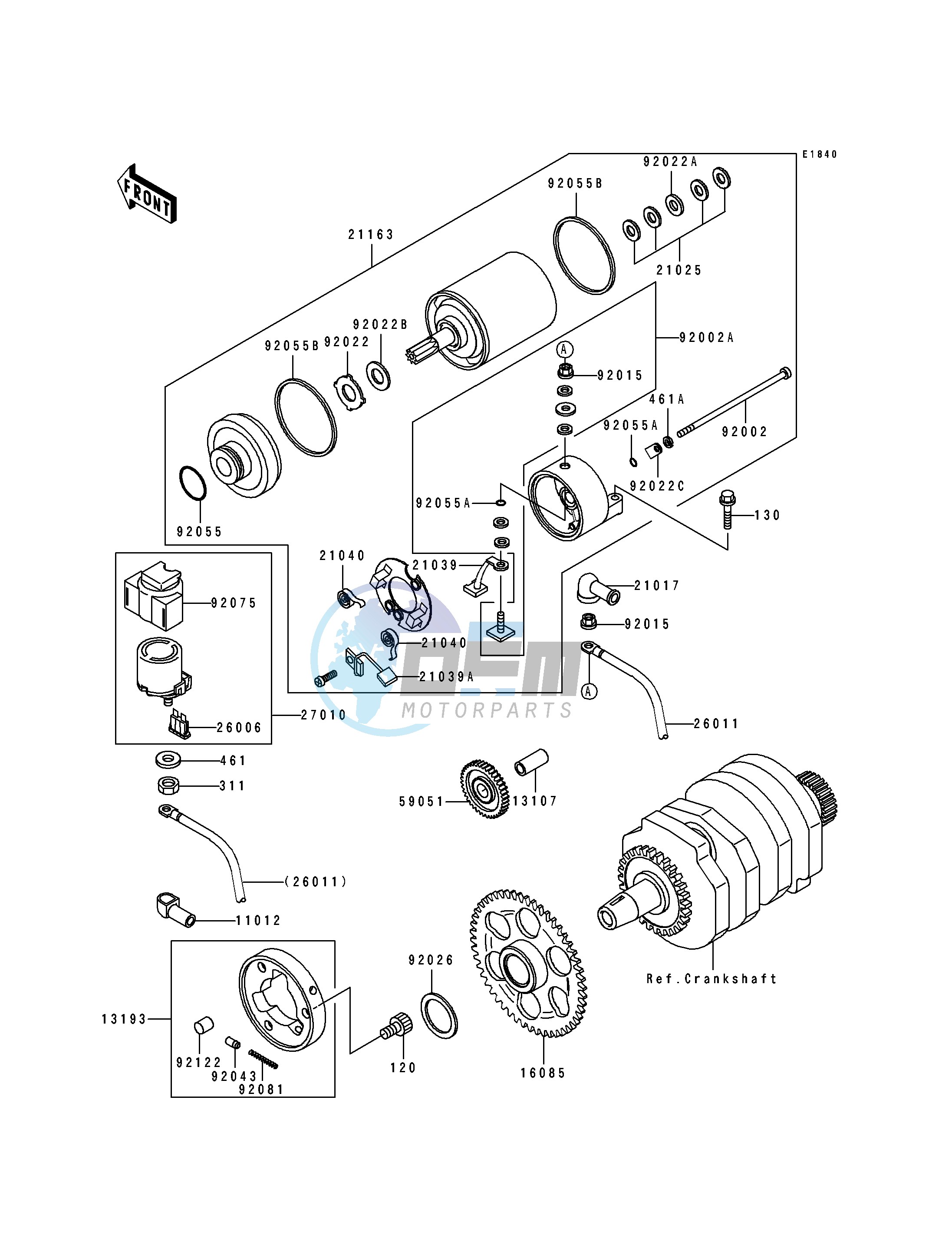 STARTER MOTOR