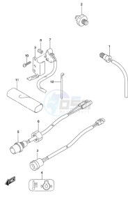 DF 9.9A drawing Sensor/Switch Non-Remote Control