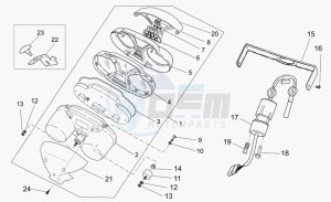 Nevada Classic 750 IE IE drawing Dashboard