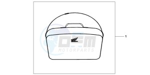 XL125V VARADERO drawing TOP BOX INNERBAG