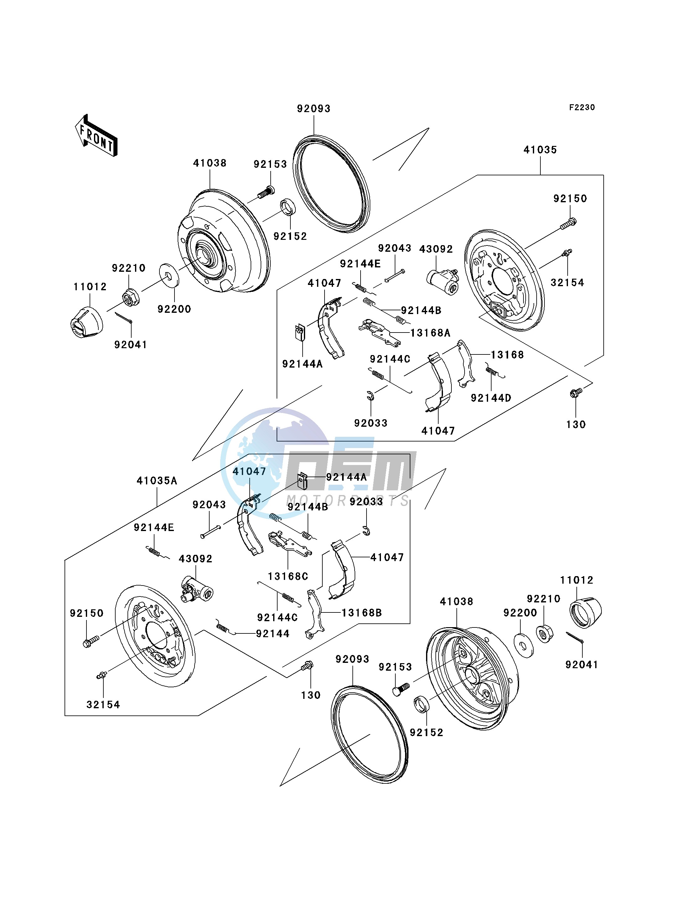 FRONT HUBS_BRAKES