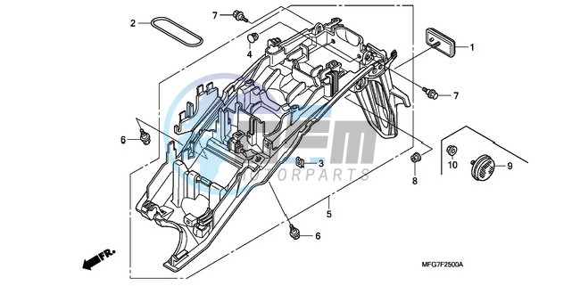 REAR FENDER