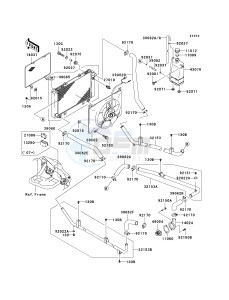 KAF 620 G [MULE 3000] (G6F-G8F) G8F drawing RADIATOR