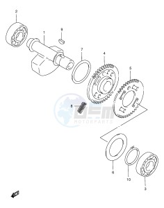 XF650 (E2) drawing CRANK BALANCER