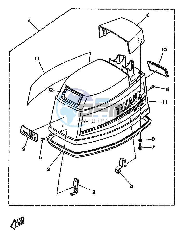 TOP-COWLING