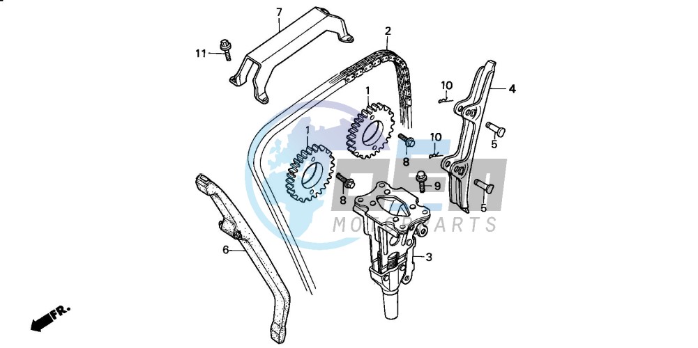 CAM CHAIN/TENSIONER