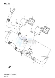 GSF-1250S ABS BANDIT EU drawing 2ND AIR