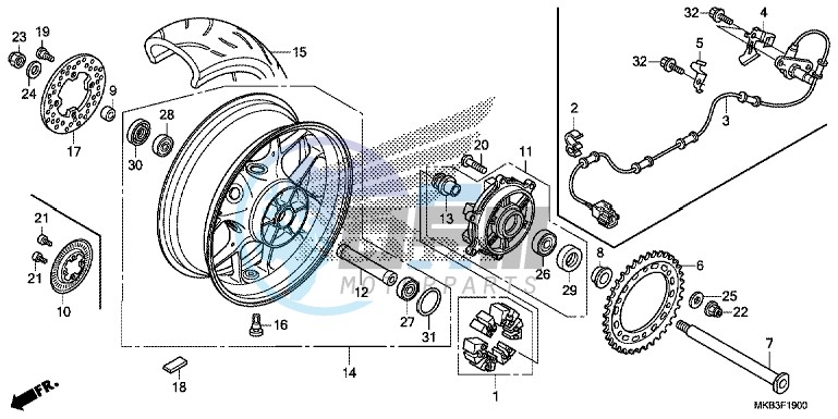 REAR WHEEL