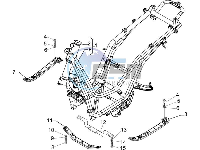 Frame bodywork