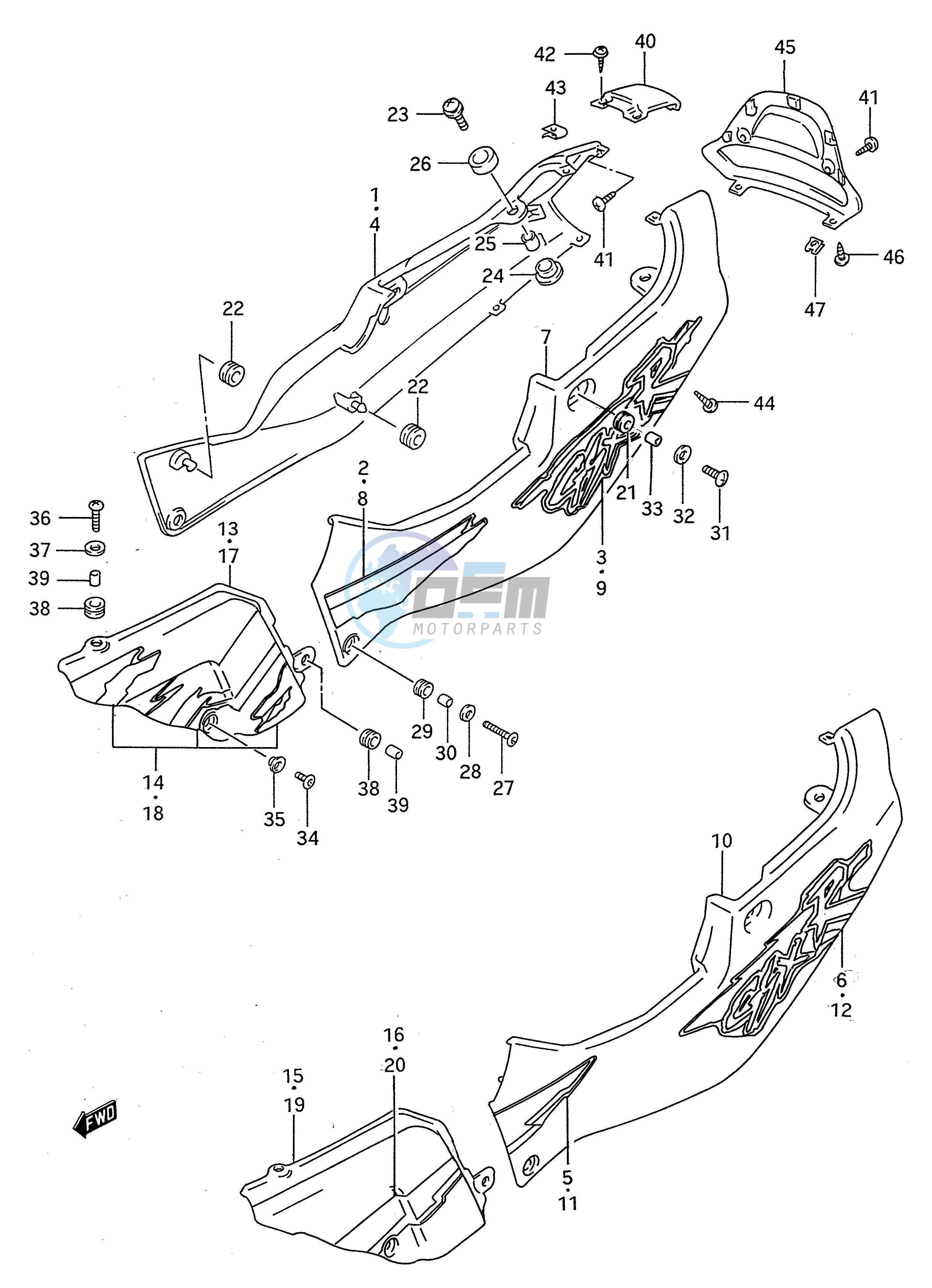 FRAME COVER (MODEL R)