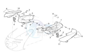 RSV 2 1000 drawing Front body - Duct