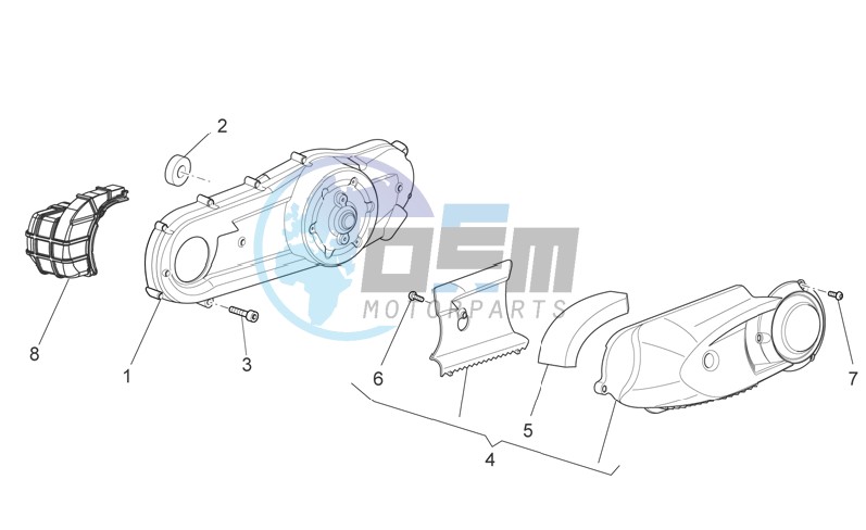 Variator cover