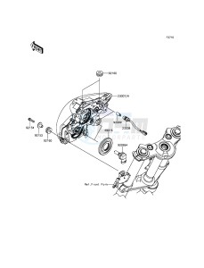 ER-6N ER650EEF XX (EU ME A(FRICA) drawing Headlight(s)