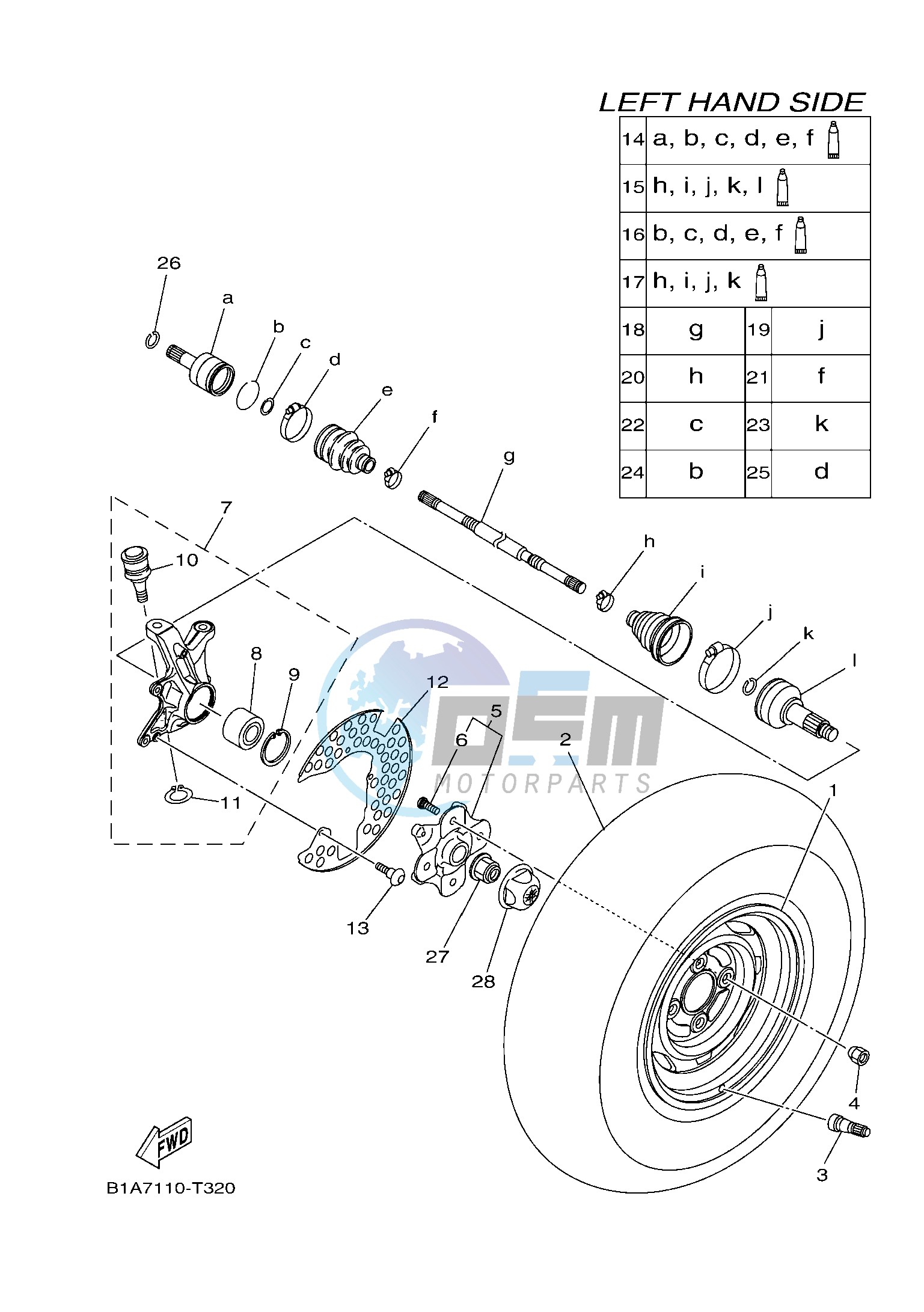 FRONT WHEEL