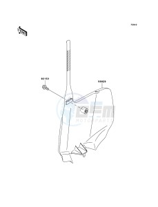 KX85 / KX85 II KX85A6F EU drawing Accessory