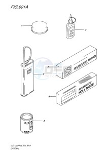 GSX-1250F ABS EU drawing OPTIONAL