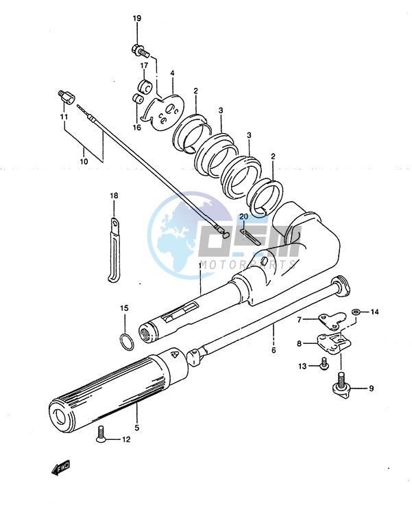 Tiller Handle