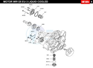 MARATHON-125-PRO-BLUE drawing LUBRICATION SYSTEM