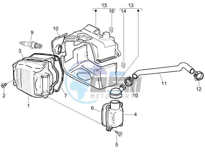 Cylinder head cover