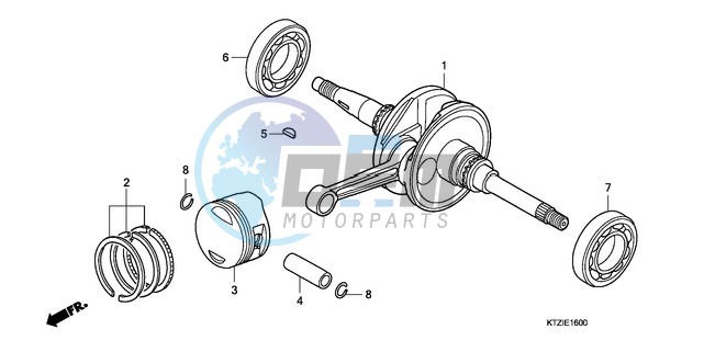 CRANKSHAFT/PISTON