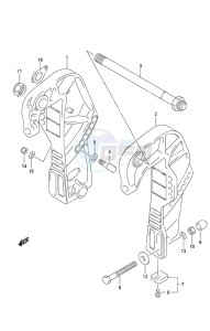 DF 50A drawing Clamp Bracket