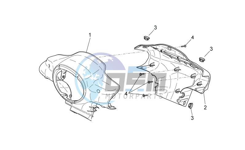 Front body I - Headlight support