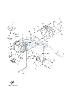 XC100E (1RS2) drawing CYLINDER HEAD