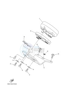 MTM850 MTM-850 XSR900 (B90L) drawing METER