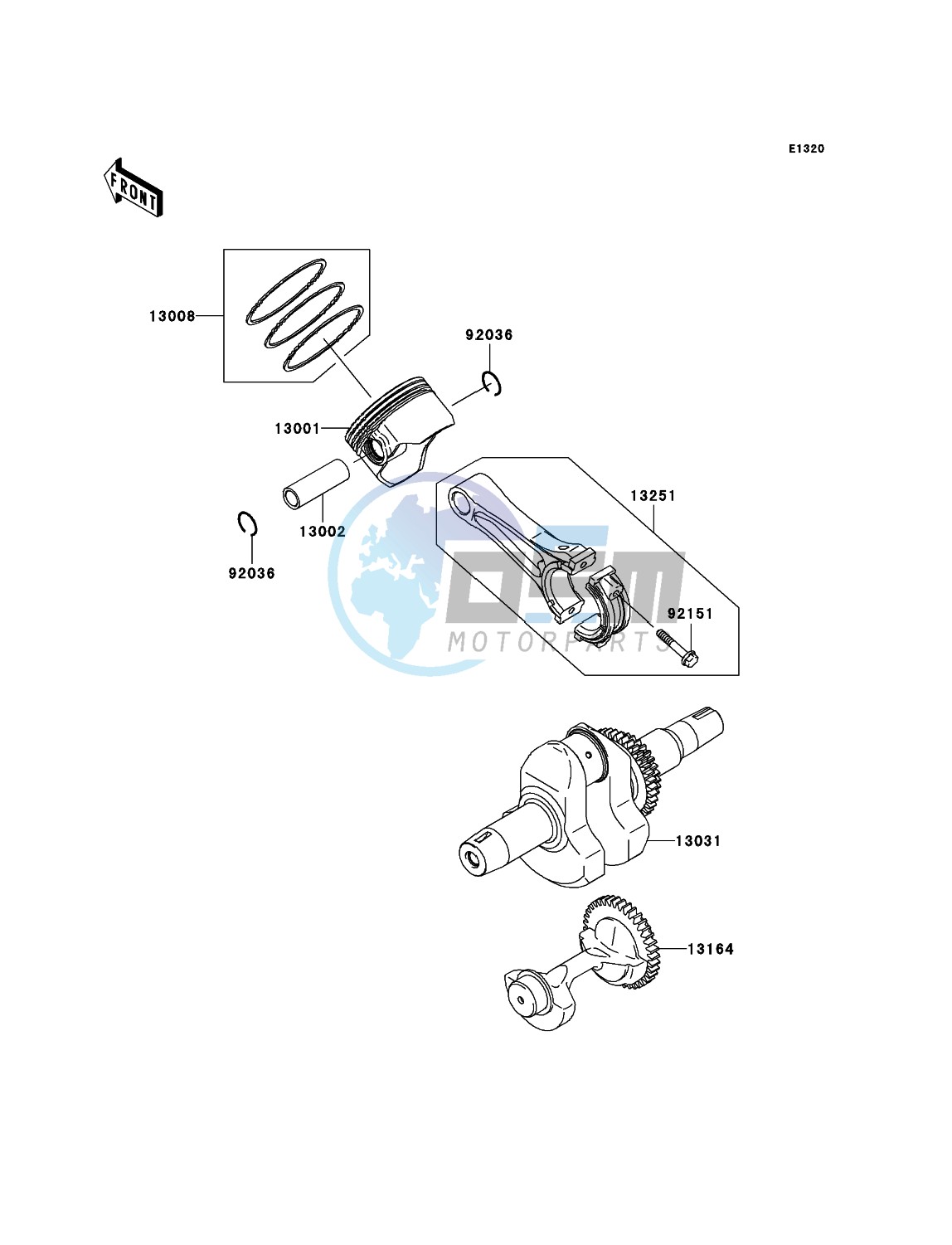 Crankshaft/Piston(s)